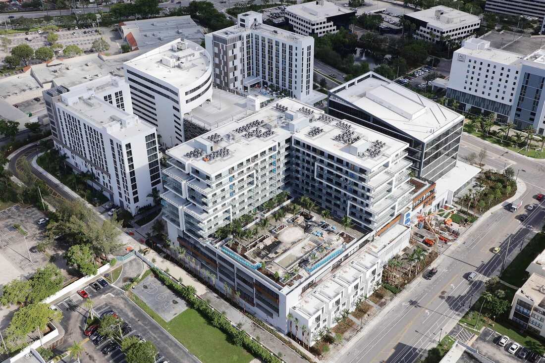 office architecture - miami, florida - aventura parksquare medical and residential office buildings 