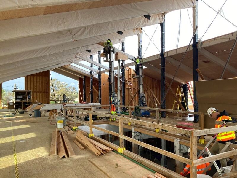 Mass timber maintenance facility - Specifications