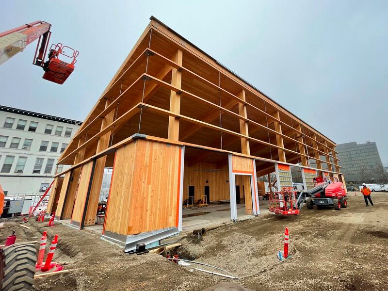 Mass timber market building - Specifications