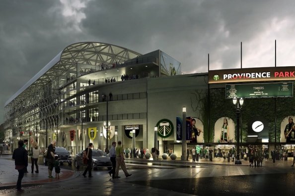 providence park stadium - civic architecture - expansion 