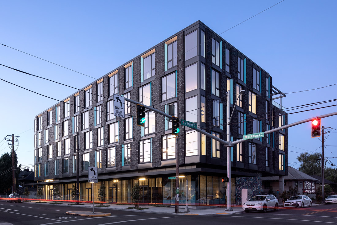 residential architectural styles - portland, oregon - parallax apartments 