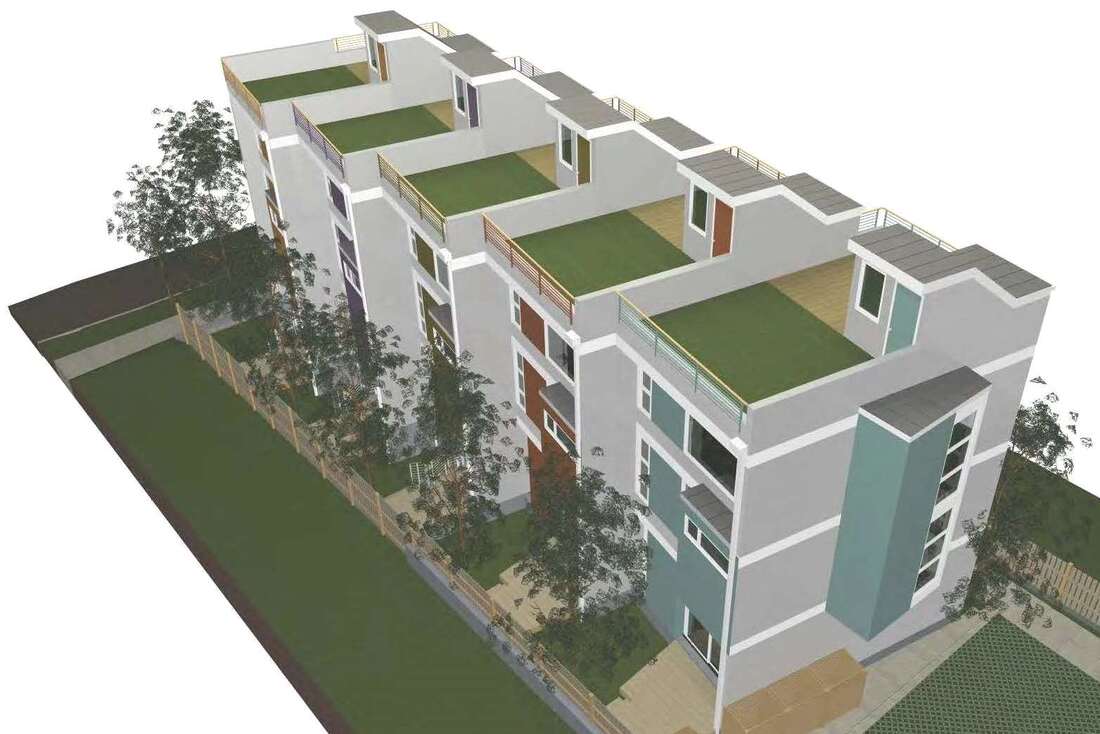 residential architecture specs - seattle, washington - samizay townhomes