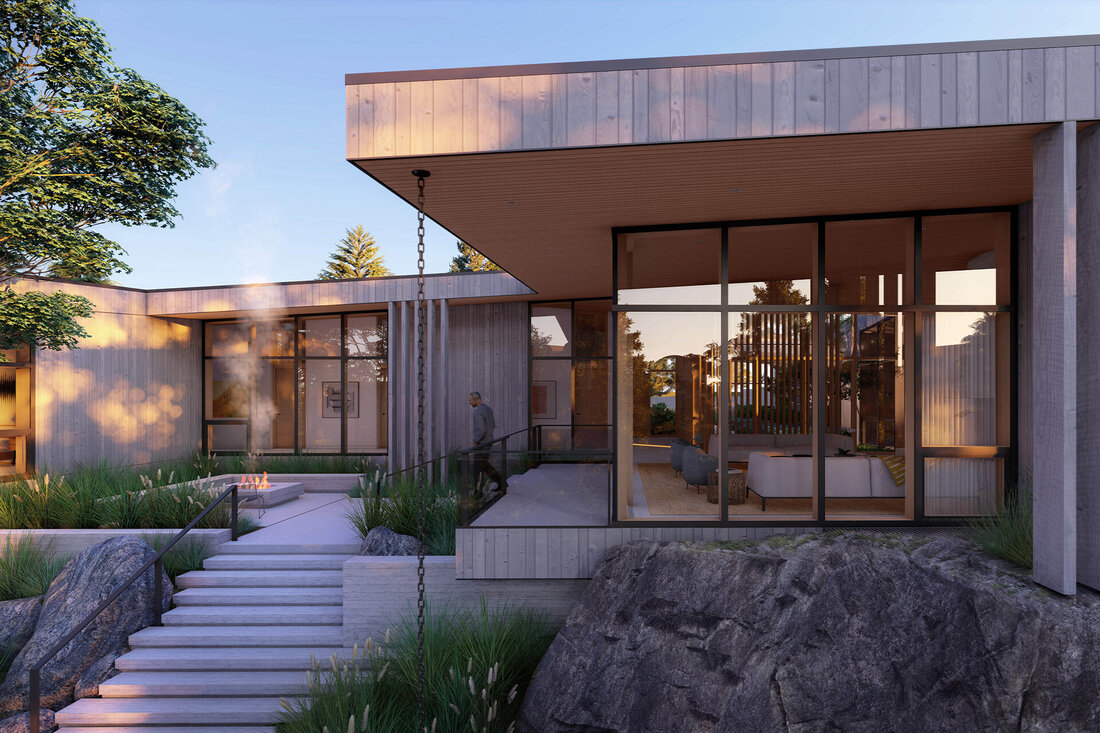 residential architecture - bend, oregon - private residence