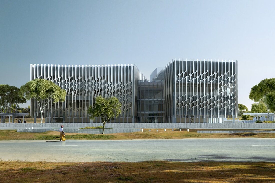 u.s. embassy - mozambique - government building architecture 