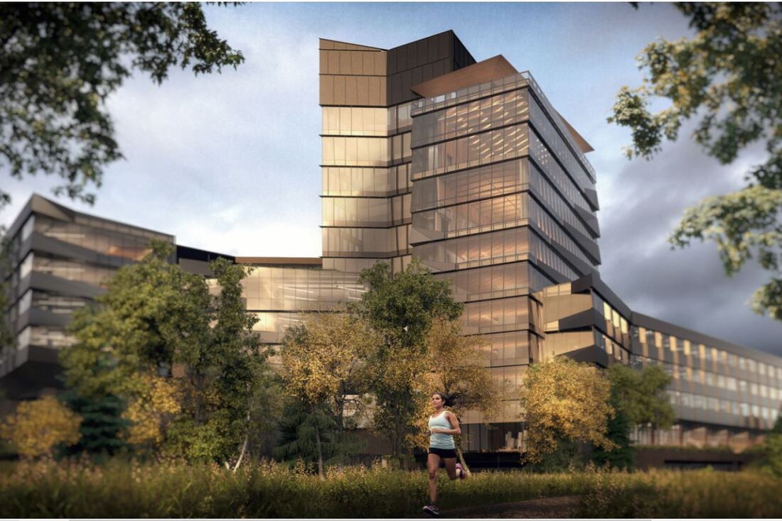 office architecture - beaverton, oregon - serena williams building at the nike headquarters 