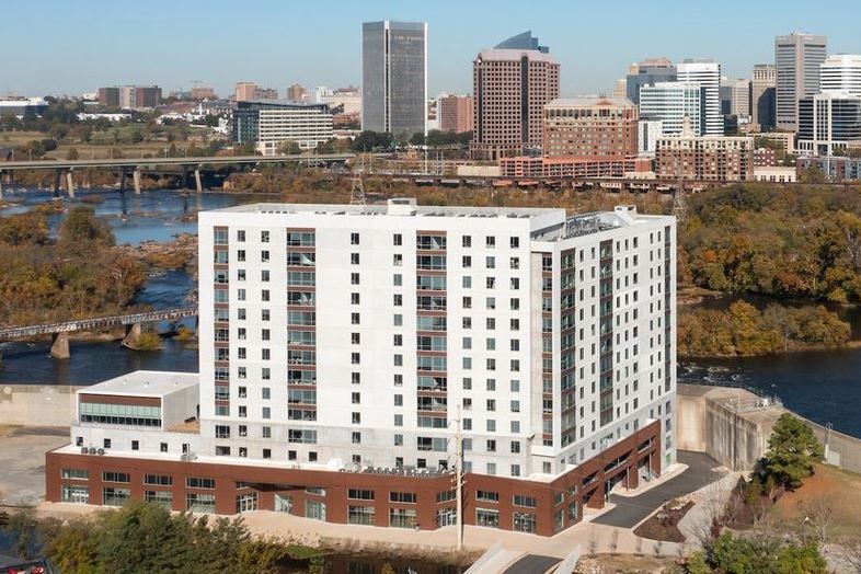 residential architectural styles - richmond, virginia - south falls apartments 